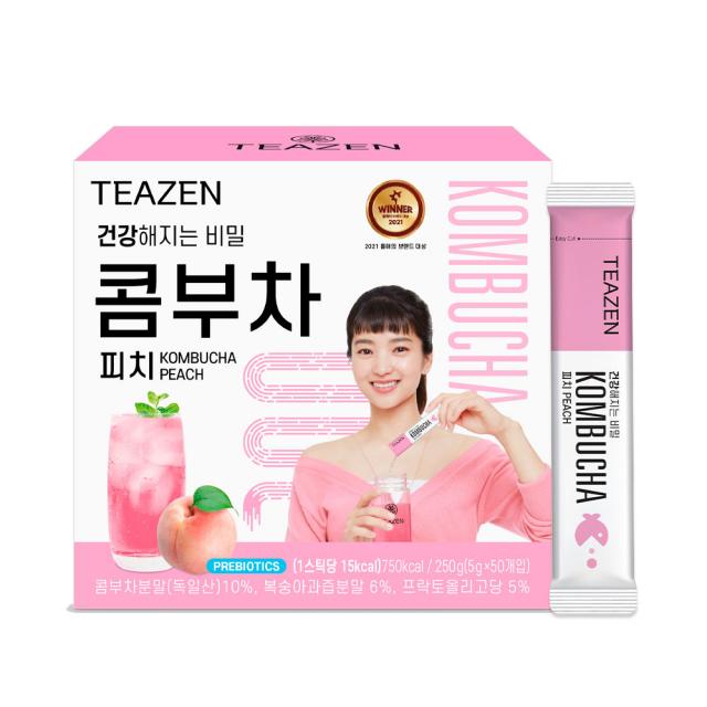 티젠 콤부차 피치 5g 50개