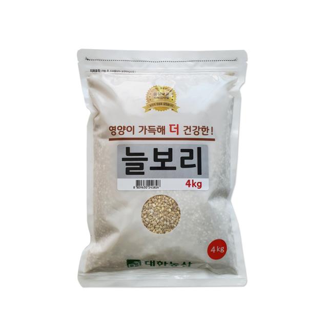 대한농산 늘보리 1개 4kg