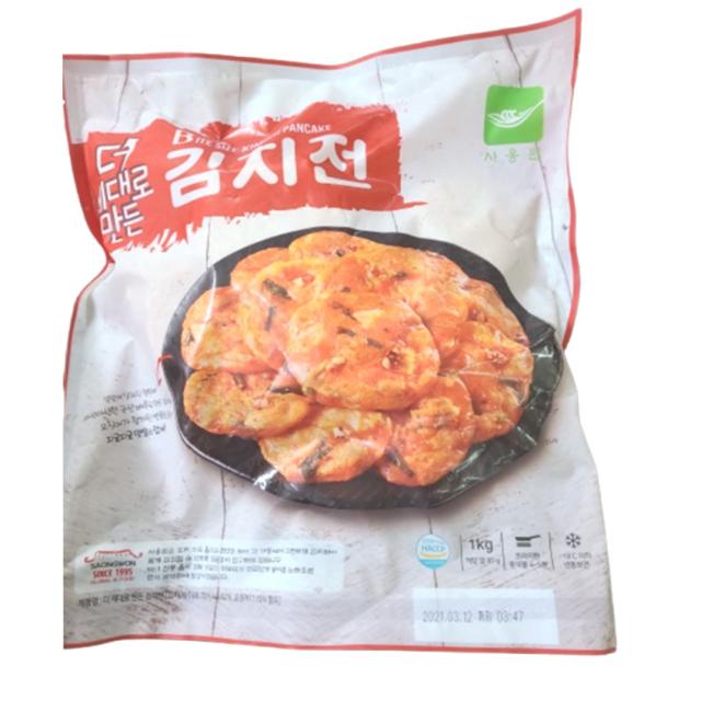 사옹원 더 제대로만든 김치전 1kg+1kg, 2kg, 39set