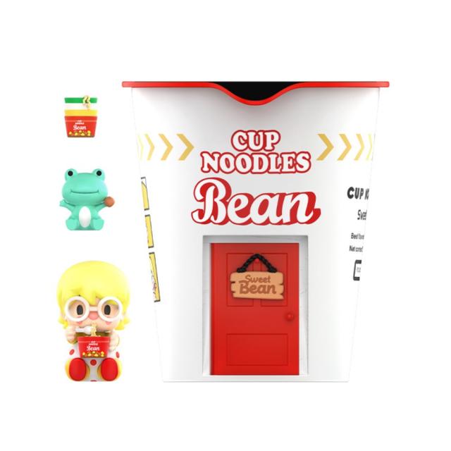 POPMART SWEET BEAN CUP NODDLES HOUSE 팝마트 스위트빈 컵누들 하우스 피규어, 컵누들 1개