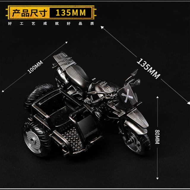 게임기주변 게임 주변 엘리트 평화 섬멸 20전투기 모형 공예품 장식품 오토바이 무기 장난감, C01-전체합금 무기 모형, T09-빅사이즈 세바퀴 오토바이