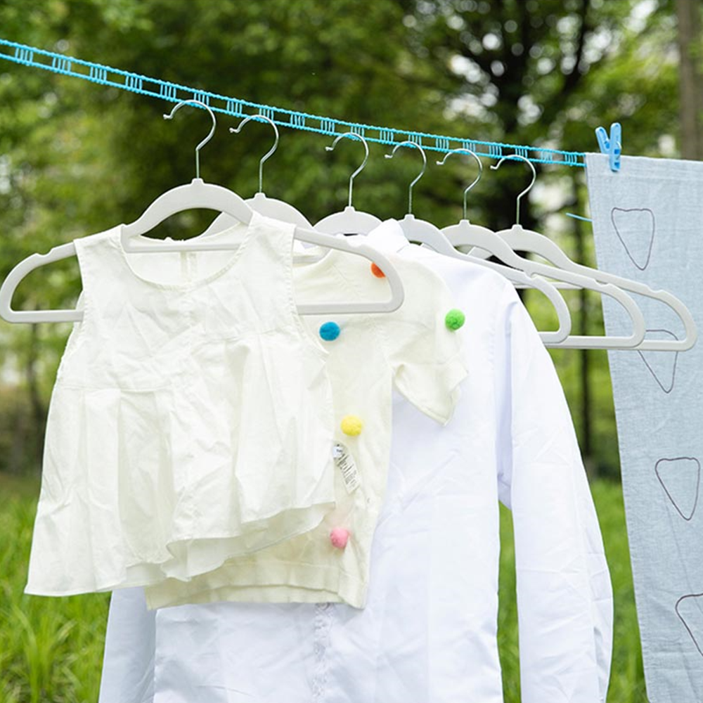 구멍넣는 옥상빨래줄 여행용빨래줄 마당 백패킹 5m