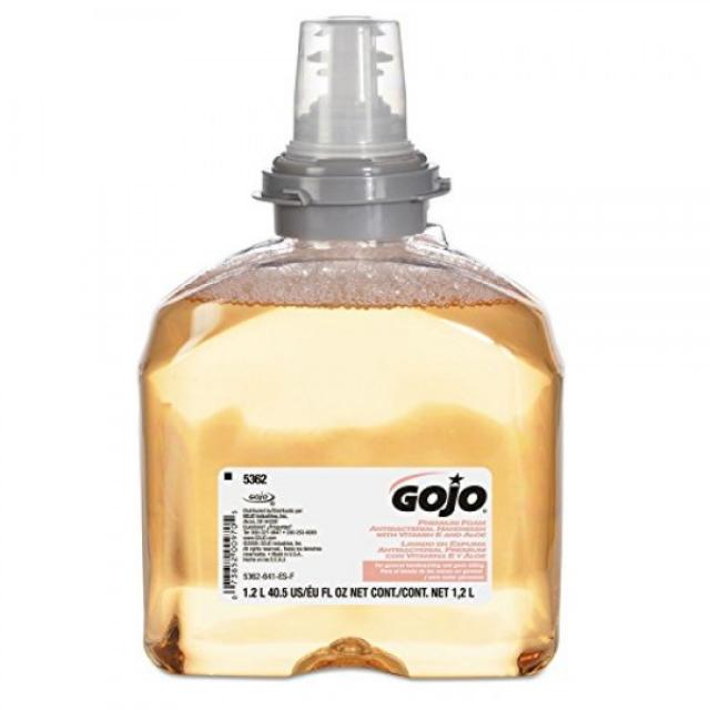 Gojo 5362-02 Premium Foam Antibacterial Handwash 1200ml (Pack of 2)