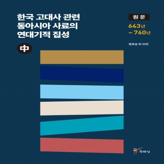 한국 고대사 관련 동아시아 사료의 연대기적 집성 중 :원문 643년 ~ 760년 주류성