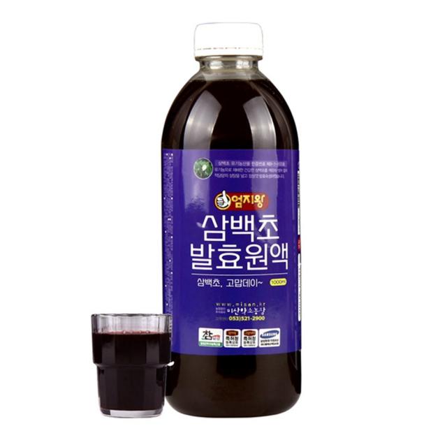 (주)미산약초농장 엄지왕 삼백초발효원액 1000ml 1병, 1000ml, 1병