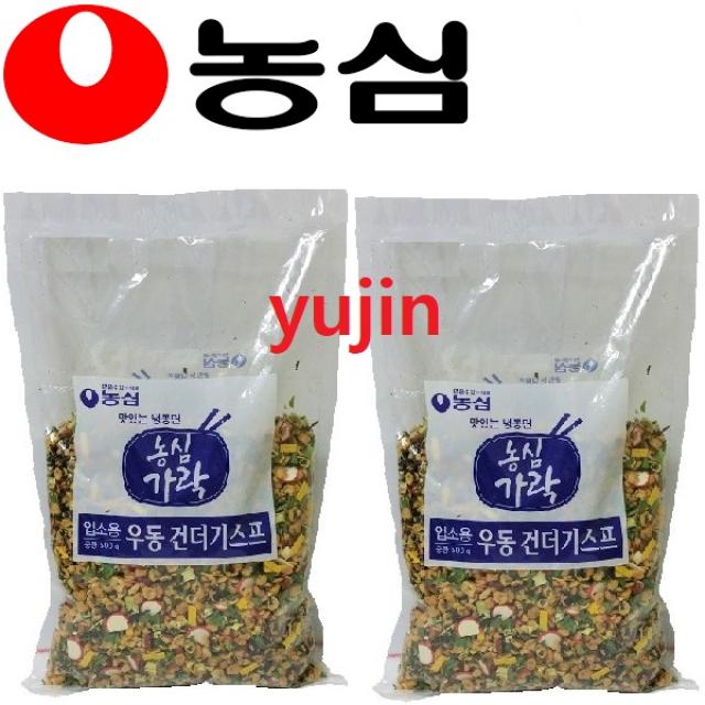 농심 가락우동 건더기스프 500gx2개, 500g, 2개