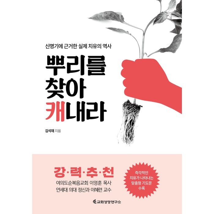 뿌리를 찾아 캐내라:신명기에 근거한 실제 치유의 역사 교회성장연구소 9788983043061 김석재 저