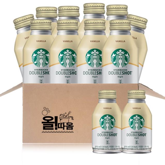 (올따옴) 스타벅스 더블샷 바닐라 275ml 12입, 1개