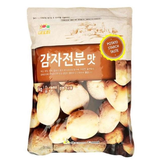 감자전분맛 다용도 1kg 반죽첨가물 감자녹말 식자재 ;Pt.13dy24651+#G 루식 R4gzFjaSC, 1