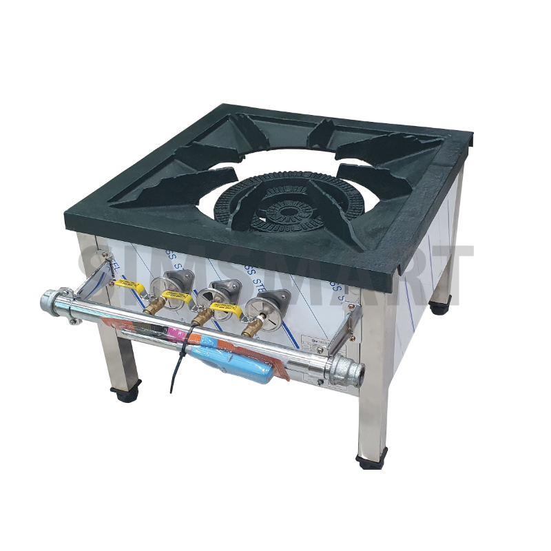 [심스마트] 업소용 낮은가스렌지 600 무료배송 LPG LNG 식탕용 탕렌지 간택기, 600 낮은렌지