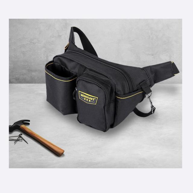 인테리어공사 미술작업 공구 힙쌕 블랙 공구허리백 실용적 미장이가방 목공 공구가방