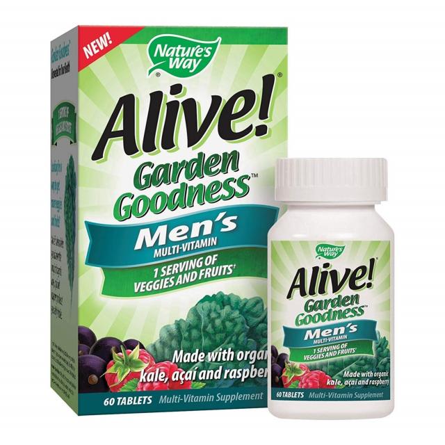 Nature's way 네이처스웨이 Alive Garden Men Multi vitamin 60정, 1개