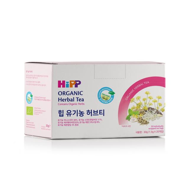 HiPP 유기농 임산부용 무설탕 허브티 30g X 1박스