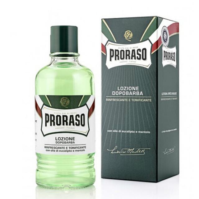 이탈리아 수입 prorasobo 케이블 유칼립투스 민트 애프터 서비스 남성 신선한 면도 물 400 ml(4493), 1개, 0ml
