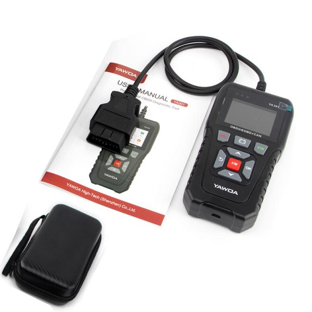 검사기 자동차 OBD2 운행 PC 고장 진단 계기 차량용 스마트 해독기 멀티 1686538661, 업그레이드 판 -2.4 인치 컬러스크