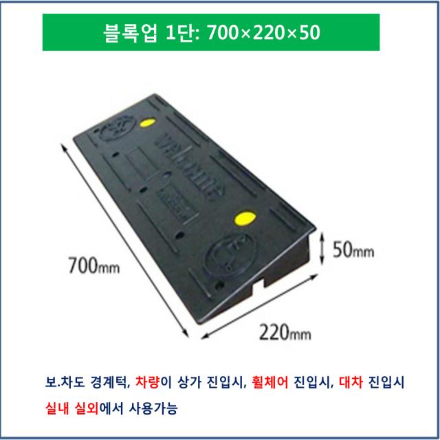 실내경사로(고무) 900-400-50 검정휠체어 대차이동 경사로 점포진입 상가진입 식당진입 전동차 노약자 경사로 진입판 차량진입판 상가진입용차량진입판 급경사로 언