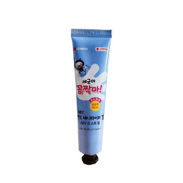 LG생활건강 세균아 꼼짝마 손소독겔 40ml 1개, 4개, 40ml