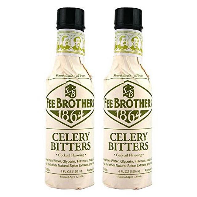 Fee Brothers Celery Cocktail Bitters - 5 oz - 2 Pack 수수료 브라더스 셀러리 칵테일 비 터즈 - 141.7g - 2 팩, 1