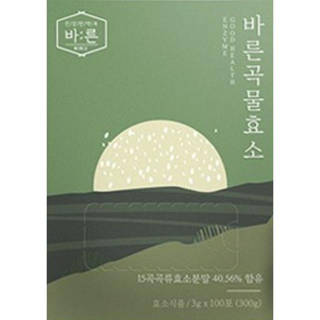 건강한약속 바른 곡물효소 누룽지맛, 90g, 3개