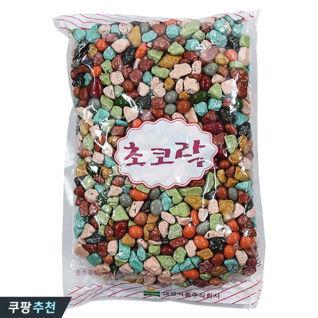 대영 초코락1kg 1개 고인돌 석기시대 업소용 스톤초코, 2개, 1kg