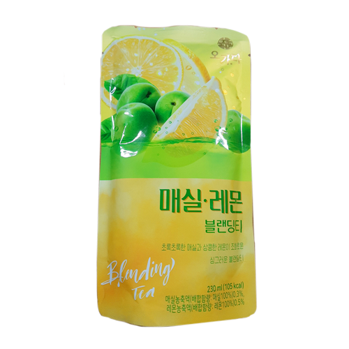 (무료배송) 오가다 매실레몬 블랜딩 티 230ml x 20개