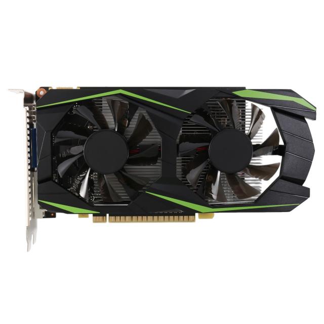 전문 GTX1050TI 1GB DDR5 그래픽 카드 그린 128bit DVI VGA GPU 게임 비디오 카드 PC 게임용