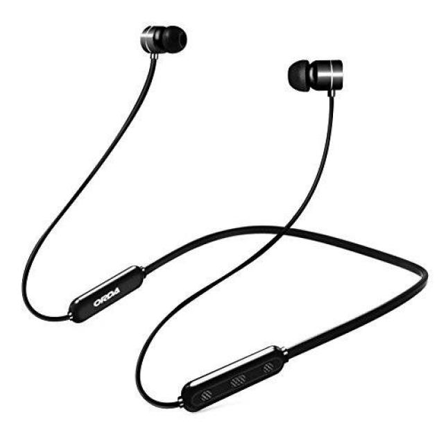 ORDA Bluetooth Headphones Neckband in-Ear Magnetic Earphones Built-in, 상세내용참조