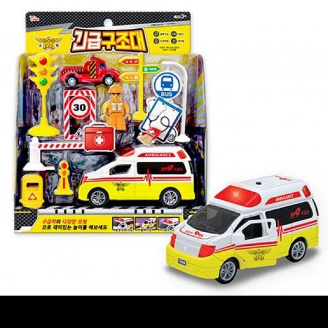 계산놀이 소꿉놀이 장난감 역할놀이 구조대 긴급, 단품