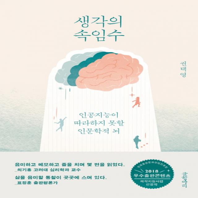 생각의 속임수:인공지능이 따라하지 못할 인문학적 뇌 글항아리