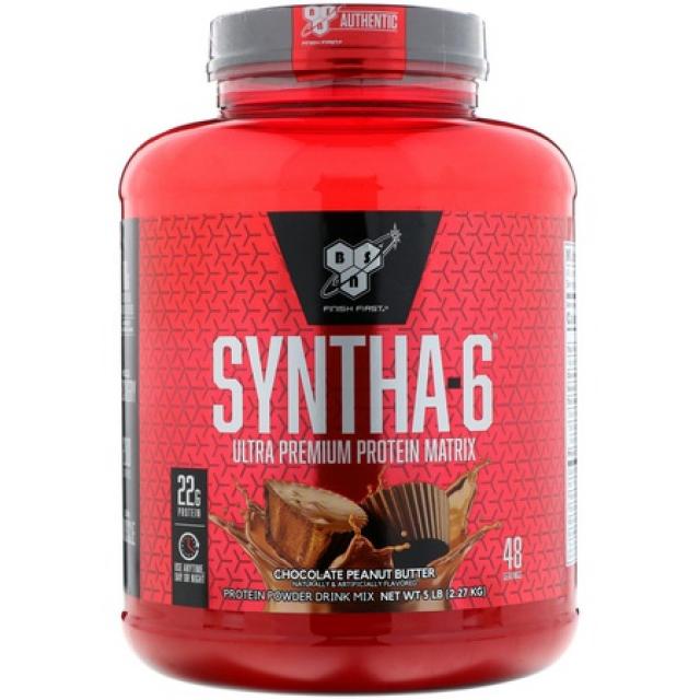 BSN Syntha-6 Ultra Premium Protein Matrix Chocolate Peanut Butter 5.0 lb (2.27 kg), 상세 설명 참조0, 상세 설명 참조0