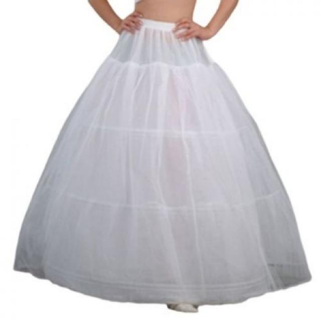 [해외] WOMENS BRIDAL 3 HOOPS MAXILENGTH 페티코트 DRAWSTRING 허리띠 다층 볼 가운 웨딩 드레스 BUSTLE CRINOLINE UNDERSKIRT