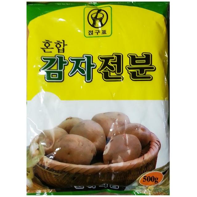 무배 감자전분(금하 500g) | 감쟈가루 감자전분가루, 1