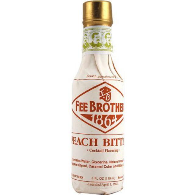 Fee Brothers Peach Bitters 5oz 수수료 형제 Peach Bitters 141.7g, 1