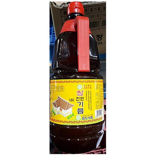 도리파이 맛기름 B 정도 1.8L X12개 향미유 조미 양념 기름 식용유 오일, 1