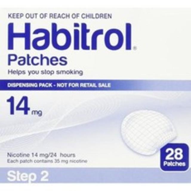 해비트롤 Habitrol Patches Stop금연 패치 Each Step 2 14 Mg 28 개입