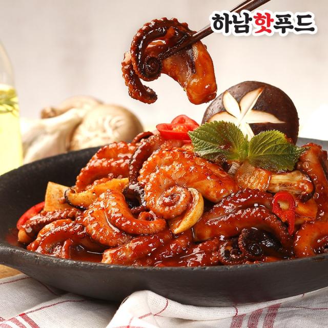 하남쭈꾸미 [하남쭈꾸미] 스타필드 맛집 2+2 4팩, 6.하남쭈꾸미500g 보통매운맛 2팩+매운맛2팩