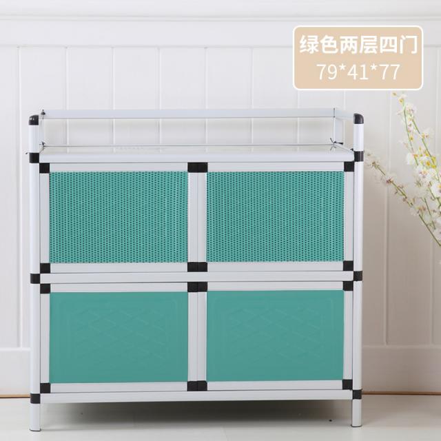 가구반제품 찬장 스테인레스 주방찬장 가스렌지수납장 가스 수납 수납장조립 캐비닛 심플 주방, C01-더블도어