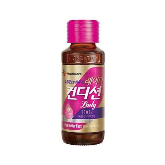 CJ 컨디션 레이디 100ml 병 개입 음료수 자양강장 건강식품, 1개