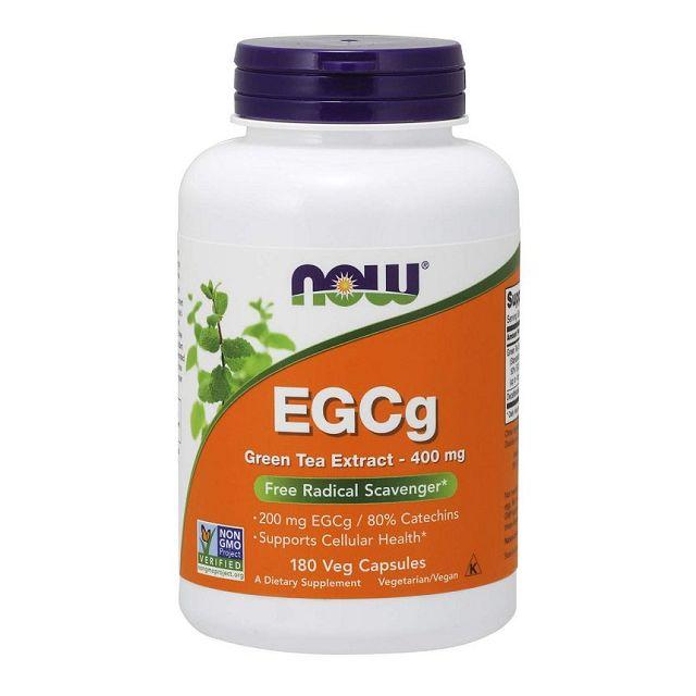 NOWFoods 칼로리컷팅 EGCg 녹차추출물 400mg 미국 나우푸드 180회용량 180캡슐, 1개