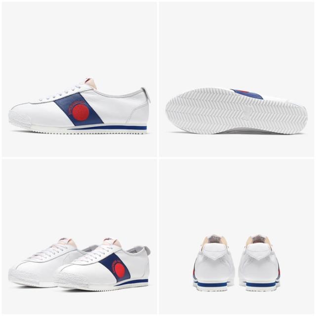 (해외배송) 나이키 100스퀘어 나이키 코르테즈72 슈독 디멘션 식스 흰빨 CJ2586-101 Nike Cortez '72 S.D 100스퀘어