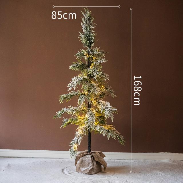 배수 명절 진열 장식품 개잎갈 나무 속이다 쇼윈도 촬영함 소품 그테이블 바닥이, 등 포함 눈 성월 （가벼운 눈 ）