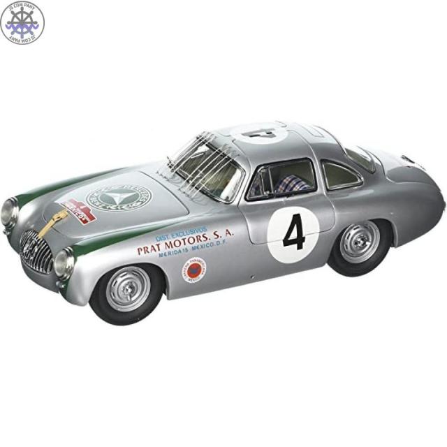 [ CMC-Classic Model Cars USA ] CMC - 클래식 모델 자동차 메르세데스 - 벤츠 300SL Panamerica 1952 1:18 스케일 자세한 조립 된 소장 기록적 골동품 차량 복제본, 1개