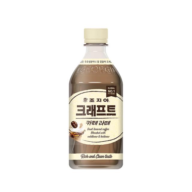 조지아 크래프트 카페라떼 470ml 페트 24입, 24개