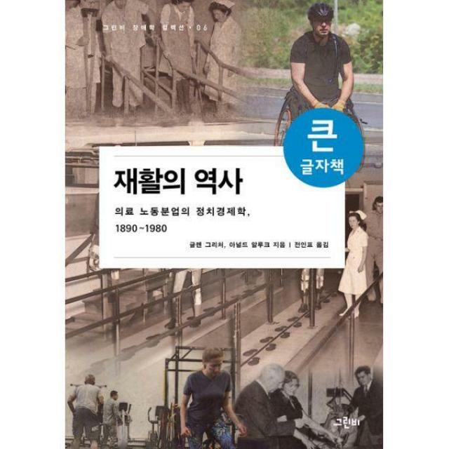 [밀크북] 그린비 - 재활의 역사 (큰글자책) : 의료 노동분업의 정치경제학, 1890-1980