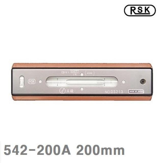 ♪앵콜상품♬♩ 정밀수준기 측정공구 542 200A 수평기 200mm (p*♩IQ) RSK 0.02mm 1EA