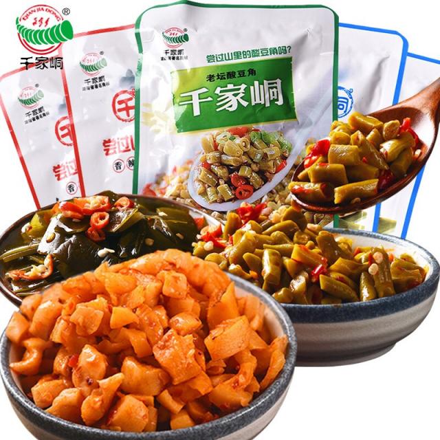 천가동갱 매운 콩깍두기 미역 30봉지 김치장찌개 반찬 반찬 혼합 50봉지 [산콩각+다시마+무], 상세페이지 참조