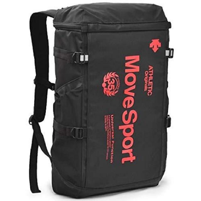 배낭 오리지널 디자인 데상트 DESCENTE MoveSport 스퀘어 배낭 30L 남성 여성 스포츠 캐주얼 여행 합숙 동아리 통근 통학 / DMALJA04DT (