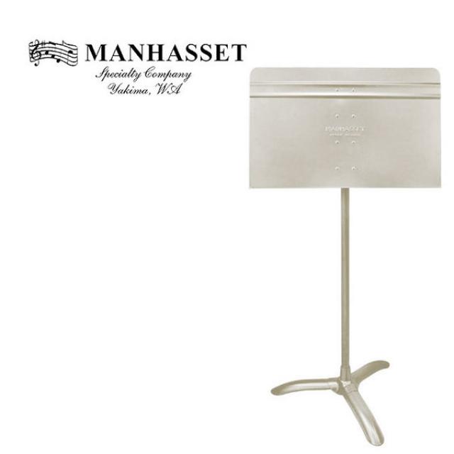 마나셋 MANHASSET 48 SYMPHONY STAND 맨하셋 보면대 견고한 내구성과 컬러풀한 실버 색상