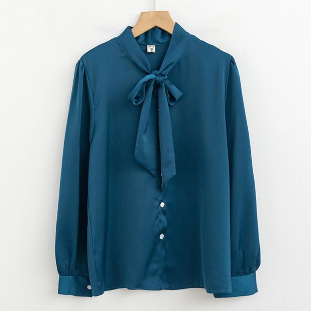 SHK 해외구매대행 유유함 바람이 불어오다 조안 일기 여성 긴 소매 봄 가을 룩 와이셔츠 와이드 루즈핏 이너 상의