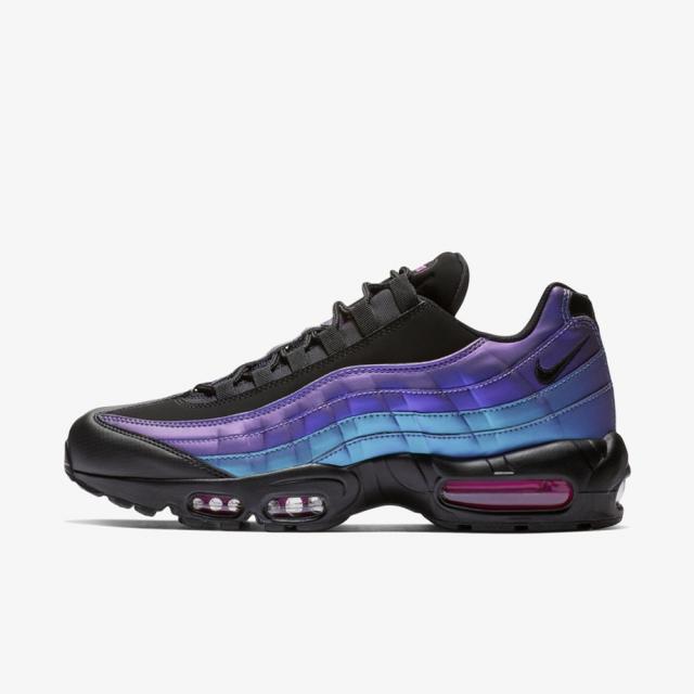 나이키 에어 맥스95 프리미엄 푸시아 블랙 Nike Air Max 95 Premium Black Laser Fuchsia 538416-021 아이트23